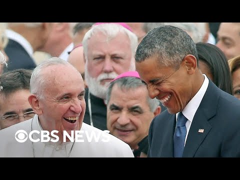 From the archives: Pope Francis and President Barack Obama speak at White House