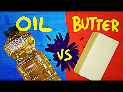 Butter vs oil