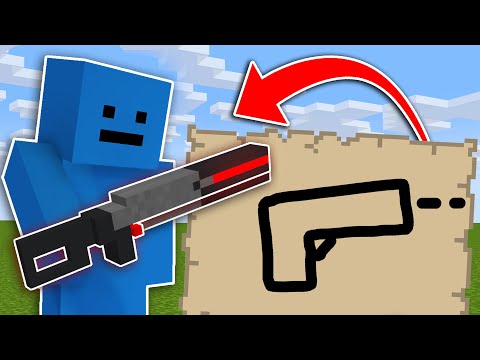 Minecraft Manhunt, But Anything I Draw I Get...