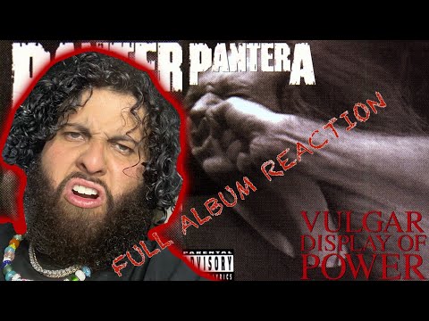 PANTERA - VULGAR DISPLAY OF POWER (Full Album Reaction) First time Listening OMG!! 😱🔥🎸 HEAVY!!