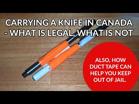 Laws Relating To Carrying Knives In Canada
