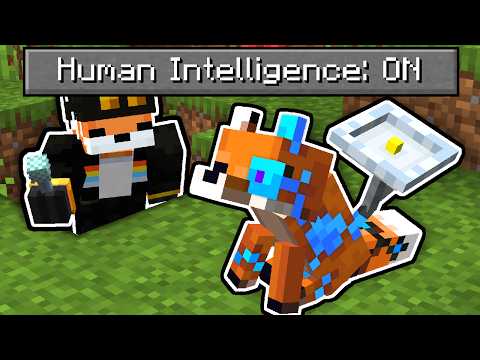 I Made Minecraft Foxes TRULY alive...