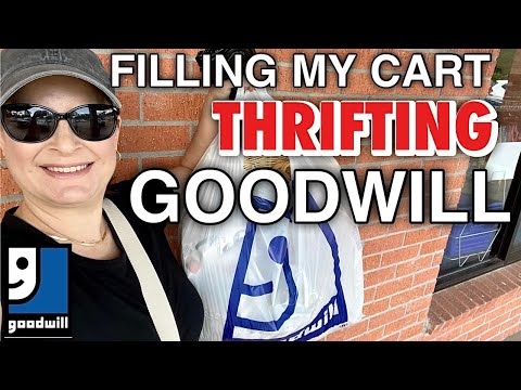 I GOT LUCKY HOME DECOR THRIFTING IN GOODWILL TODAY! THRIFT WITH ME