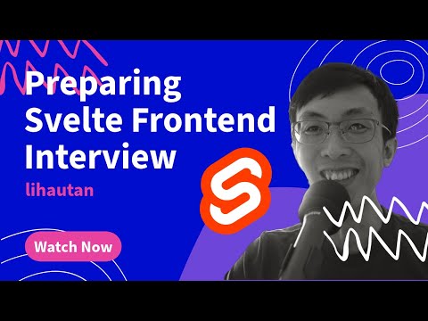 Preparing Svelte Frontend Interview