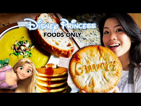 I Only Made Disney Princess Foods For 24 Hours
