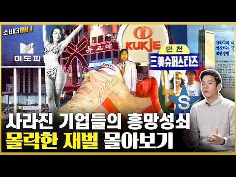 한때 잘 나가던 재벌들, 어디로 갔을까? 재계 흥망사 / 소비더머니