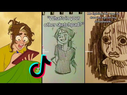 Random funny art TikToks cuz I need more storage pt 4