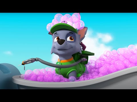 Paw Patrol - Portable Pet Wash | WildBrain Zoo | Cartoons for Kids
