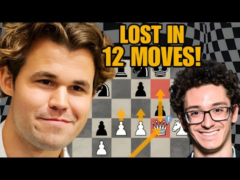 Magnus Carlsen COOKS Caruana’s BRUTAL Kingside Assault! “No One Comes Back From This!”