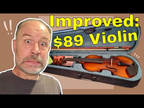 I buy and improve an $89 violin on a budget