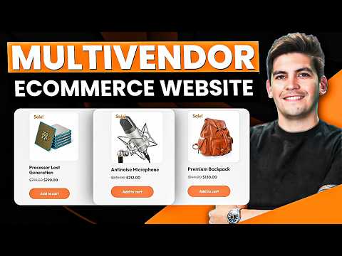 How To Create a MULTIVENDOR eCommerce Website in WordPress 2025
