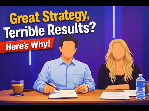 Great Strategy, Terrible Results? Here’s Why!