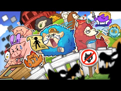 농장에 갇힌 동물들.. 탈출할 방법을 찾아 도망쳐라!