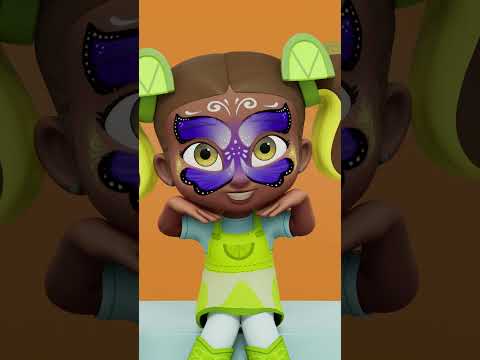 Facepainting Fun! #shorts #strawberryshortcake