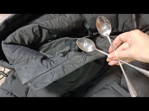 2 ЛОЖКИ ПУХОВИК СИЯЕТ КАК С ОБЛОЖКИ #совет