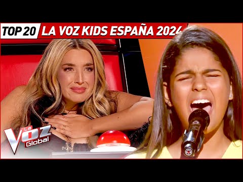 AUDICIONES A CIEGAS de INFARTO en La Voz Kids España 2024 🇪🇸