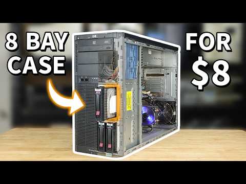 An EIGHT Bay Home Server Case For Only $8