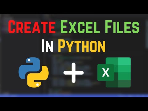 How To Create And Add Data To Excel Files In Python | Xlsxwriter Tutorial