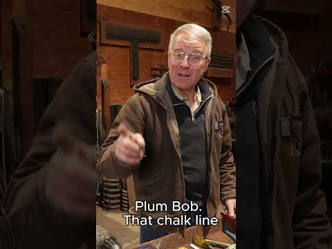 Chalk line as a plumb bob?
