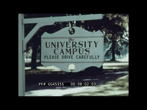 " ARE YOU READY FOR COLLEGE?"  1950s COLLEGE AND CAREER GUIDANCE EDUCATIONAL FILM GG45355