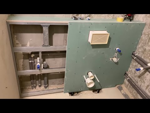 Обшивка инсталляции : какие могут быть проблемы ? Монтаж гипсокартона.