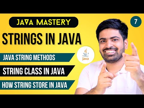 String in Java in one Video| String Methods in Java in Hindi | Java Mastery #7