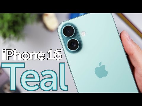 Teal iPhone 16 is INTERESTING! Unboxing, First Impressions & Color Review!