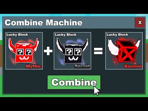Starting Over But You Can COMBINE Lucky Blocks!