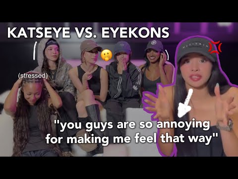 KATSEYE and their CRAZY STORIES interactions with EYEKONS