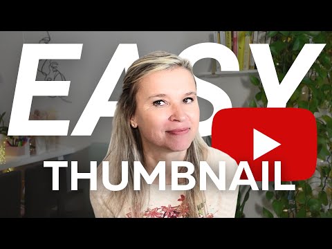 Make SIMPLE Thumbnails in 5 minutes (Exactly How I Do It)