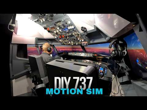 Cold and dark 737 motion sim with BeyondATC, Trondheim to Tromsø