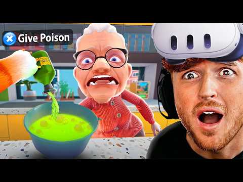 I Killed My Grandma With POISON! (I Am Cat VR)