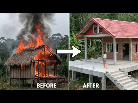 A Young Woman Starts Over by Rebuilding Her Home After a Tragic House Fire