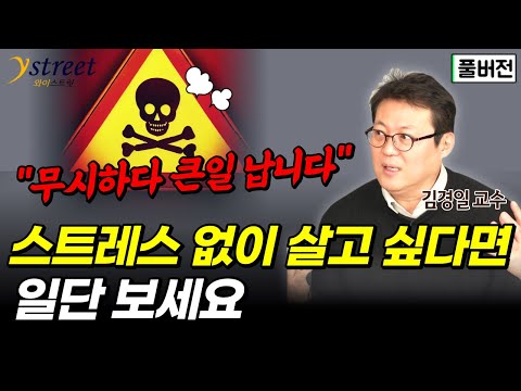 암처럼 한방에 터집니다...스트레스 없이 살고 싶다면 이 영상을 보세요 / 김경일 교수 (풀버전)