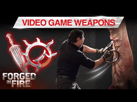 LEGENDARY VIDEO GAME WEAPONS | Forged in Fire
