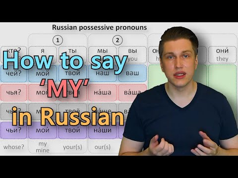 Russian Possessive Pronouns Explained — From “My/mine” to “Their/theirs”