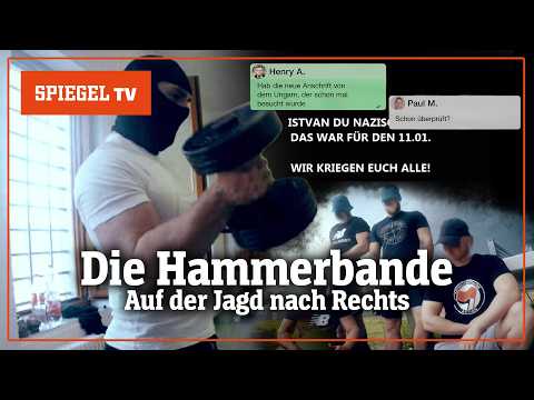 »Die Hammerbande«: Mit Hammer und Schlagstock auf Rechtsextreme | SPIEGEL TV