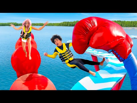 Last to Fall Wins $10,000 (Total Wipeout Challenge)