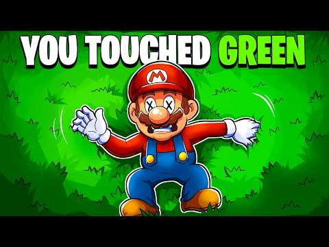 Can You Beat Mario Odyssey WITHOUT Touching GREEN?!