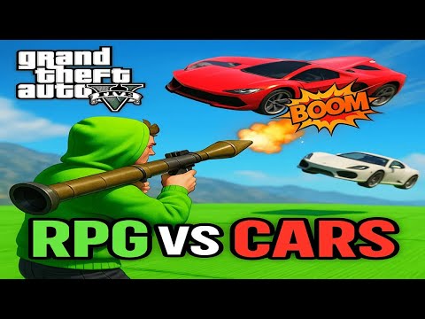 GTA Online RPG vs CAR - GTA 5 Playlist