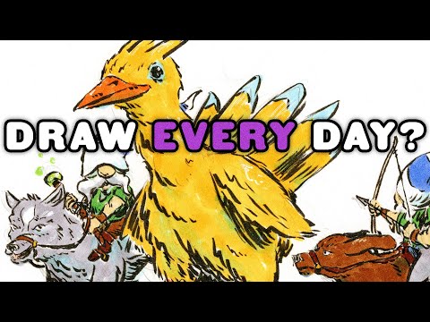 How LONG Does it Take to Learn to DRAW?
