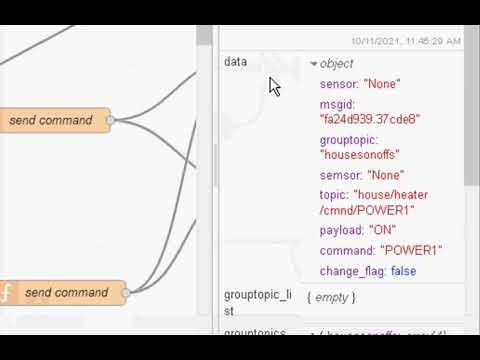 Tasmota Device Network  Monitor And Control MQTT and node-red Project -Video2