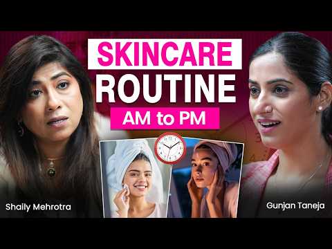 Fix Acne, Scars & Pigmentation FAST (Morning to Night Skincare Routine) | Shaily with GunjanShouts