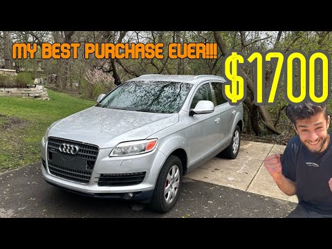 I Fixed a Super Cheap Audi Q7 For COMPLETELY FREE! No Start Diagnostic