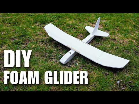 How to Build Your Own AMAZING Foam Board Glider!