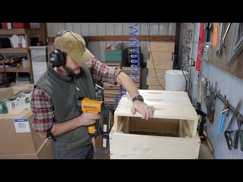 Simple Hive Super Assembly Jig