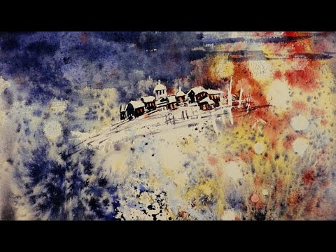 Акварель Брызги И Маскирующая Жидкость