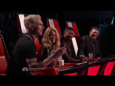 the voice usa - Adam's hair