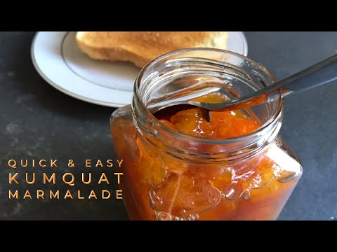 Quick & Easy KUMQUAT MARMALADE | No Pectin | British Breakfast Favourite #marmalade #kumquat