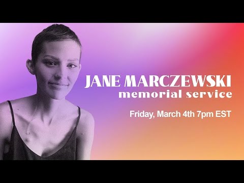 Jane Marczewski (a.k.a. Nightbirde) Celebration of Life Memorial Service